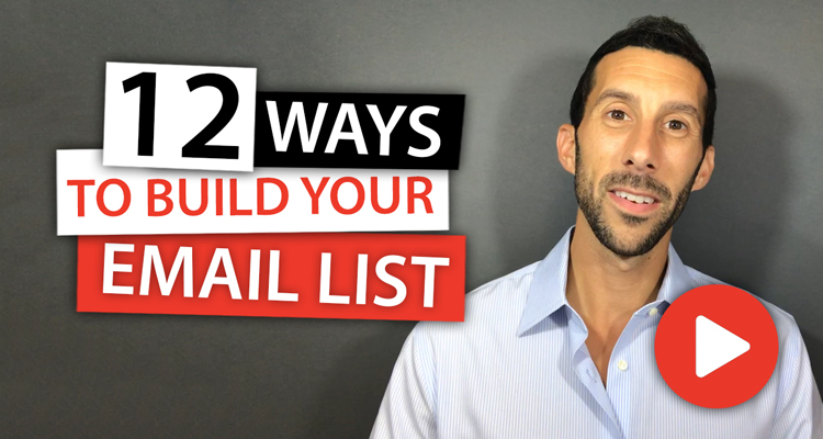 12 Ways to Build an Email List from Scratch