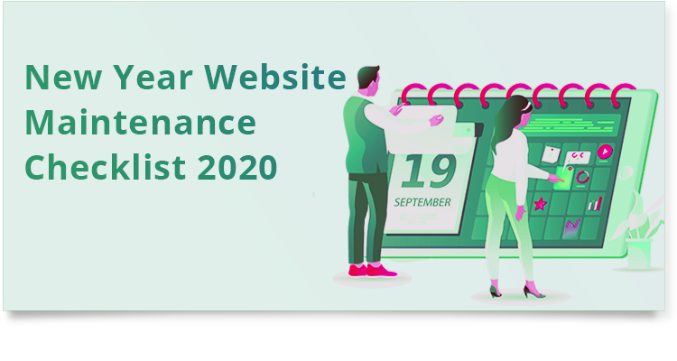 New Year Website Maintenance Checklist 2020